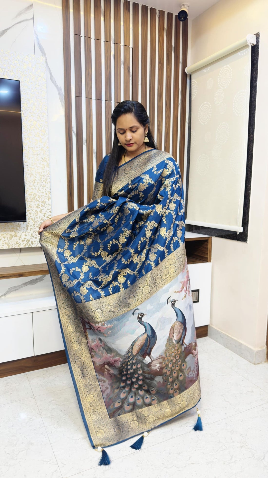 Banarasi Saree with weaving Pallu