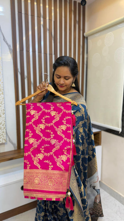 Banarasi Saree with weaving Pallu