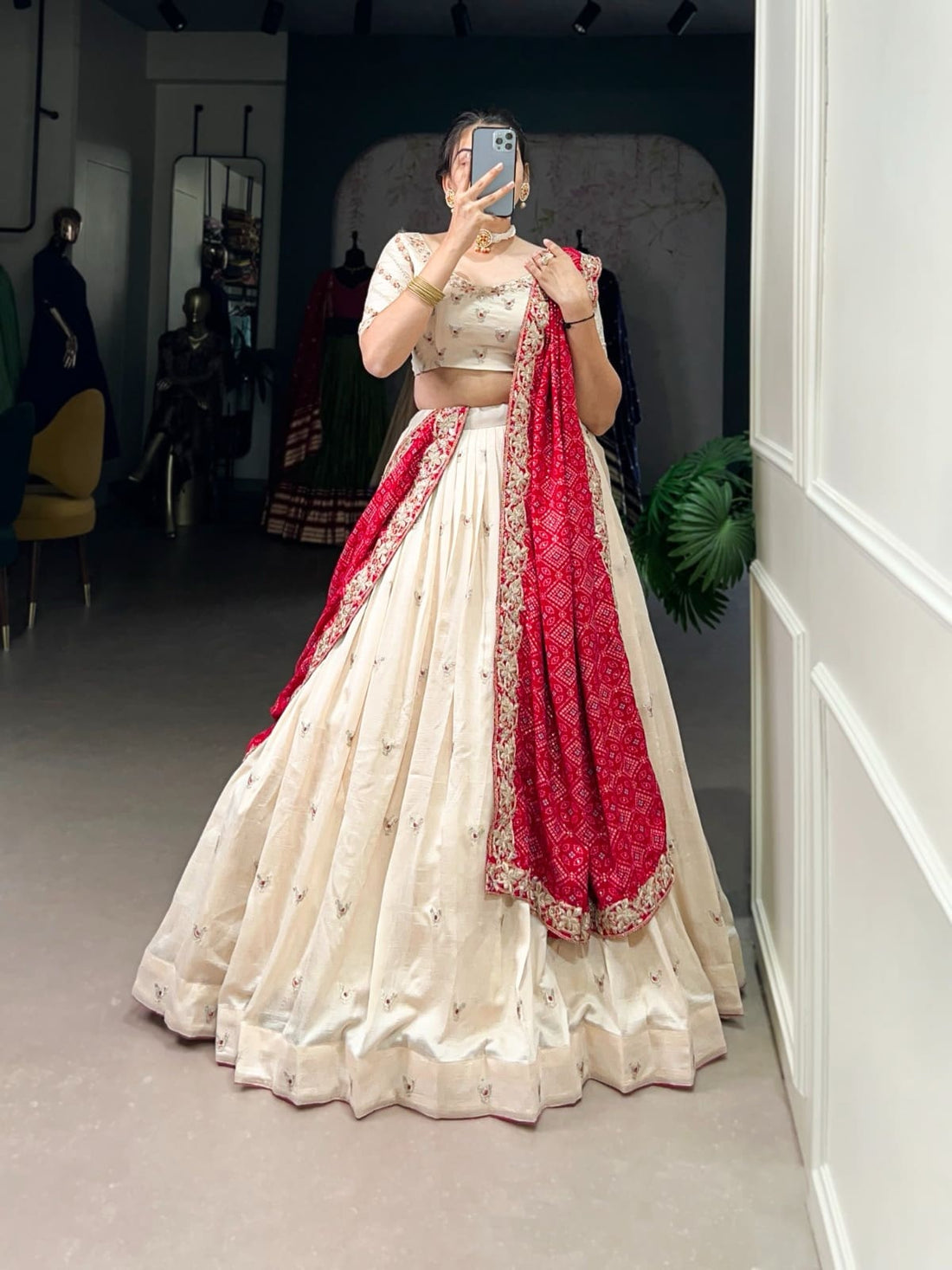 Gold Lehenga