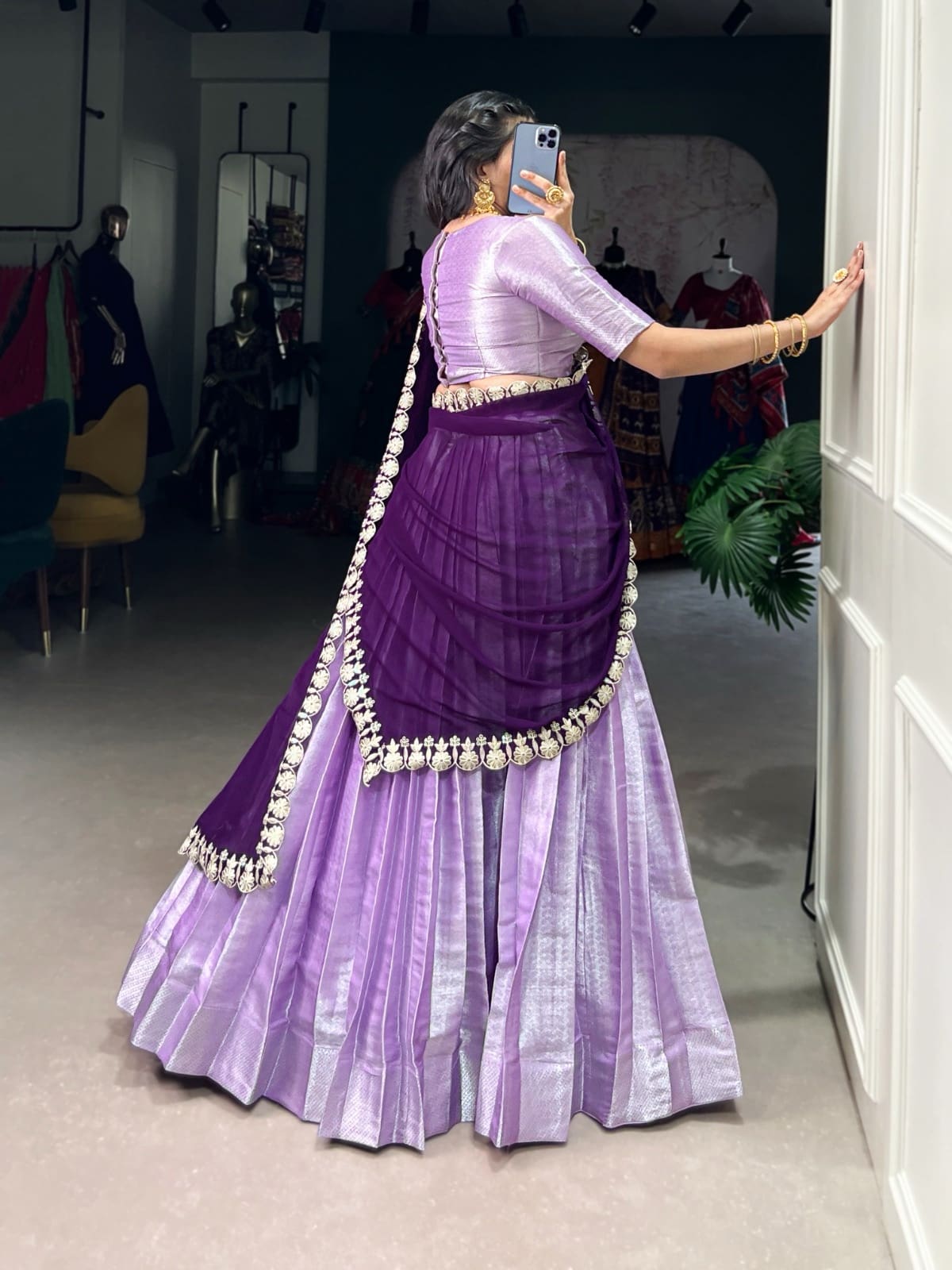 Lavender Lehenga
