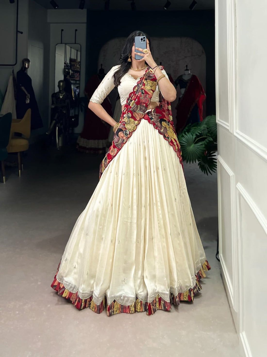 Kalamkari lehenga