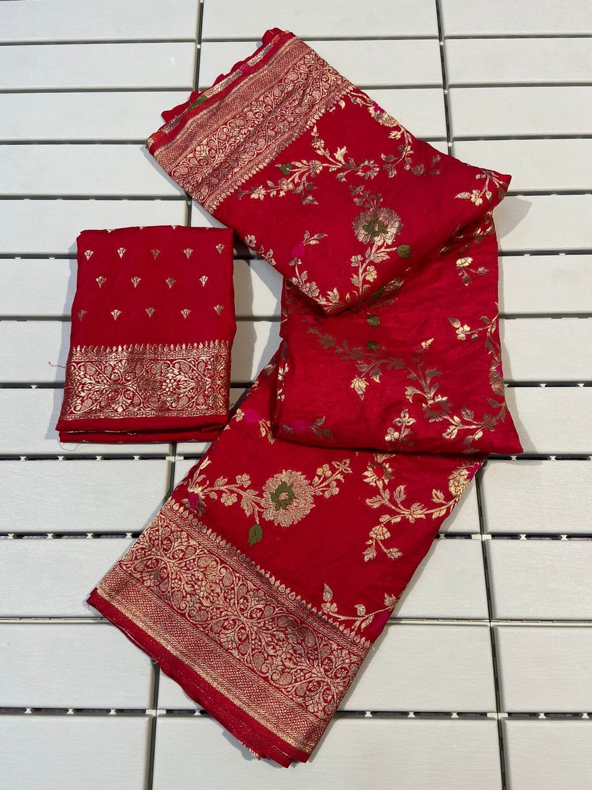 Brocade soft Banarasi saree