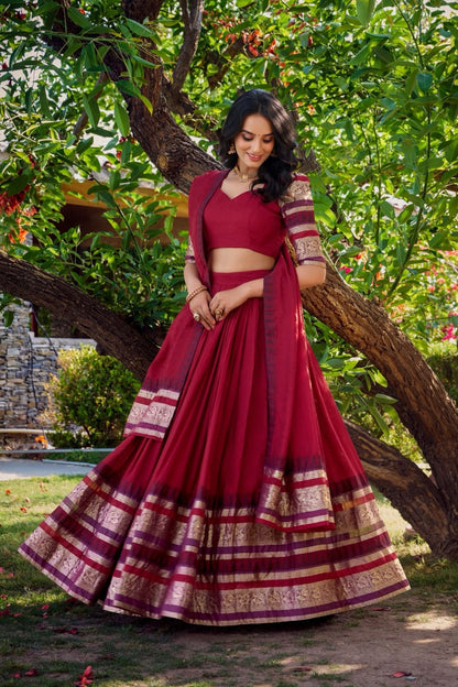 Chanderi Lehenga