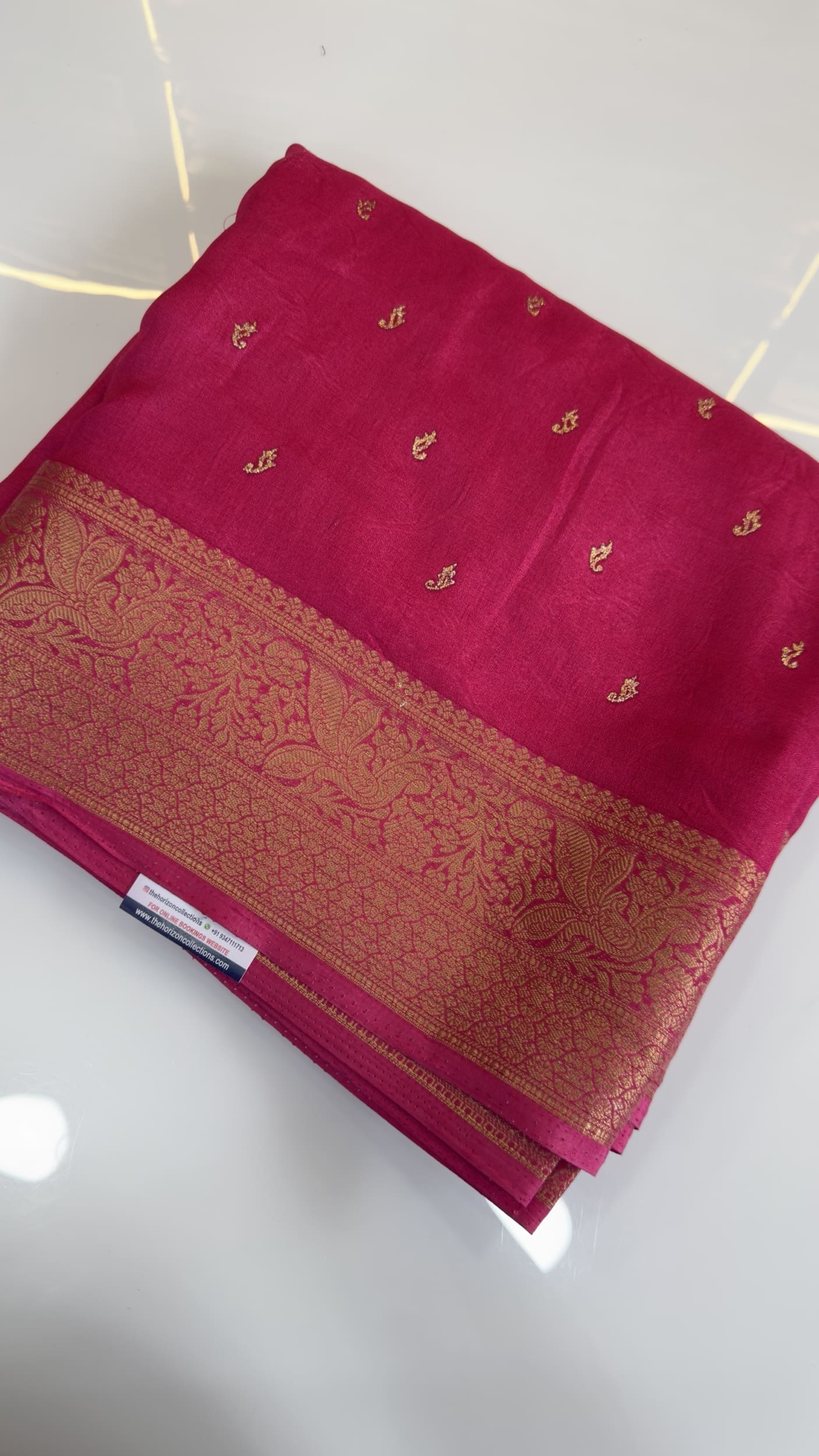 Jute Banarasi black saree