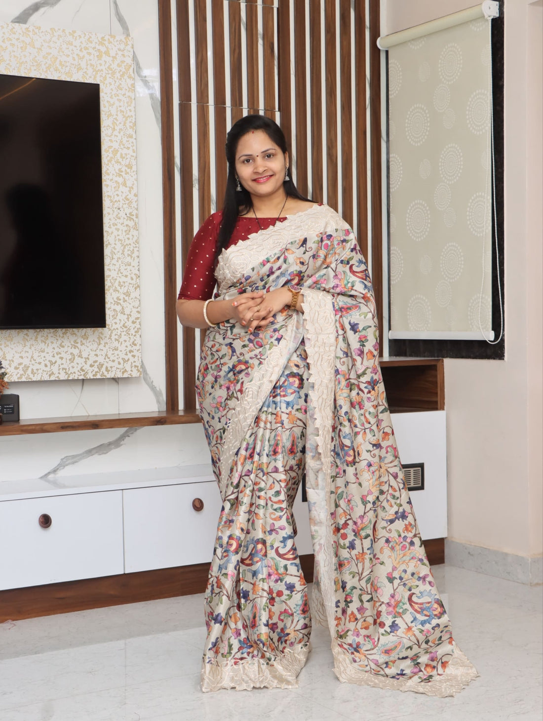 Tussar Silk Saree