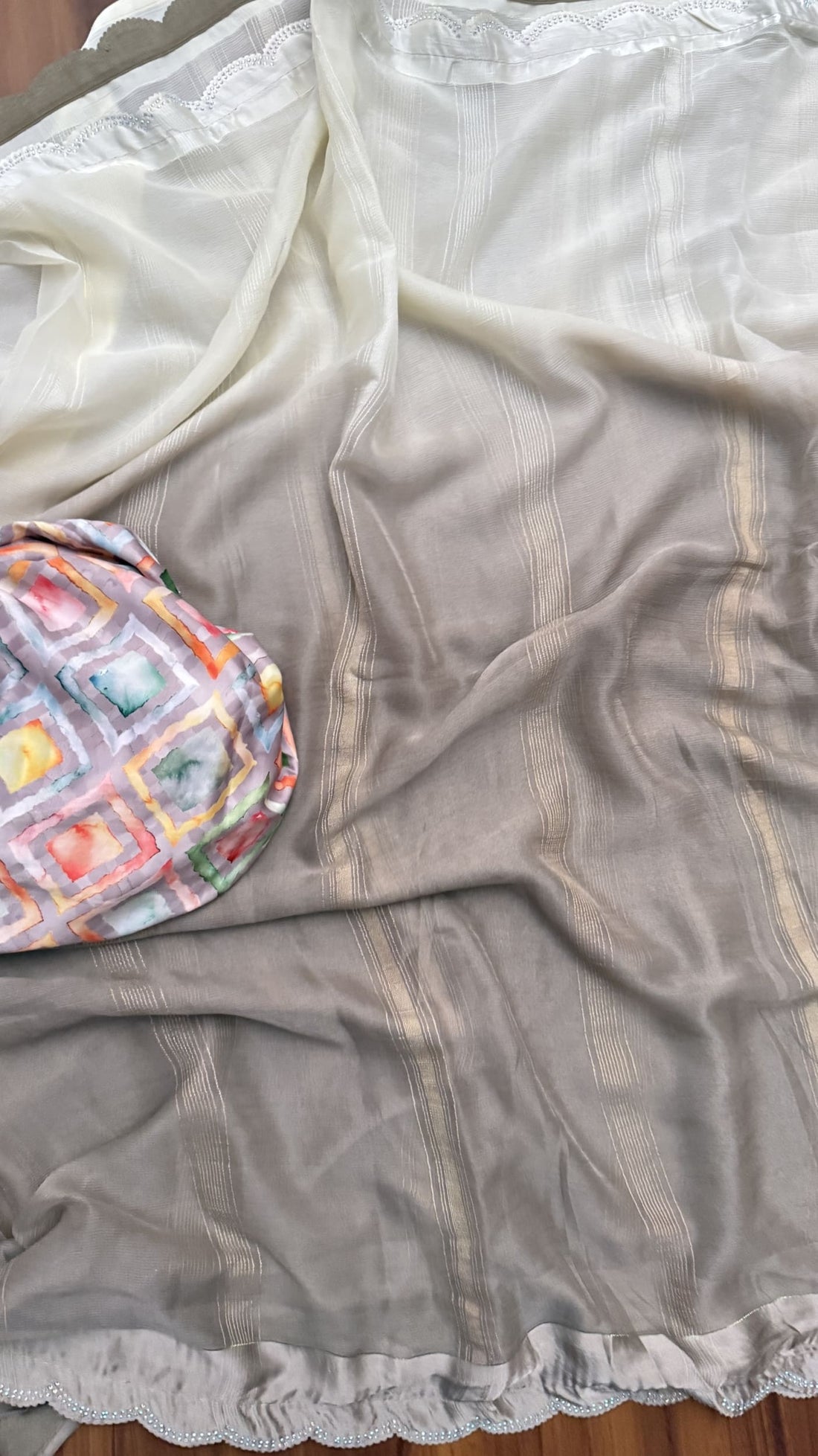 New year dual shade sarees