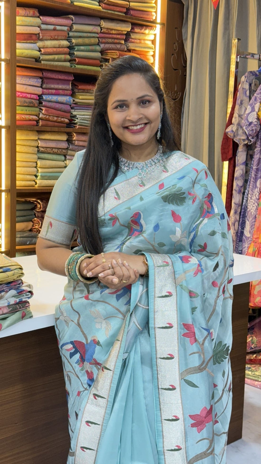 1gm tissue saree