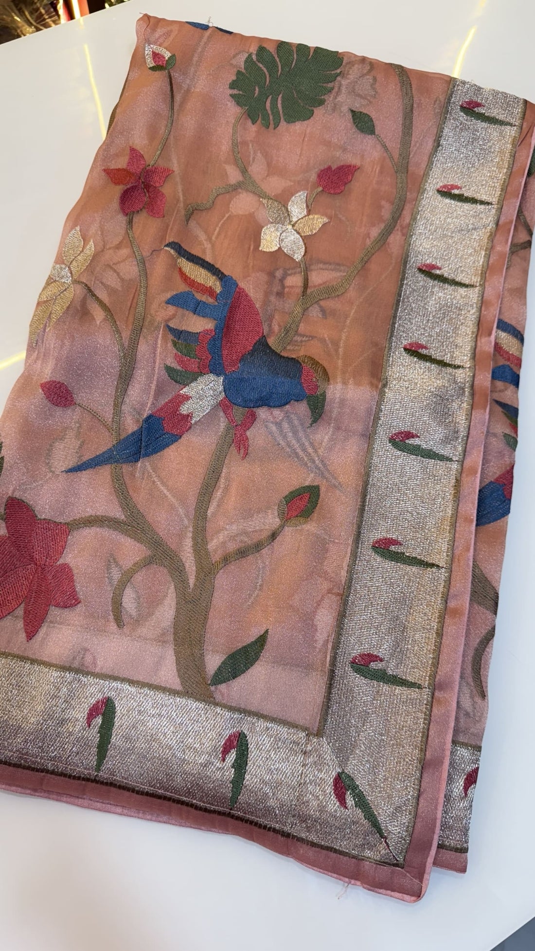 1gm tissue saree
