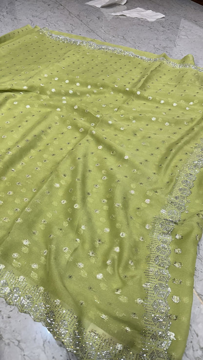 Georgette Party wear saree