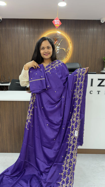 Chinon party wear sarees