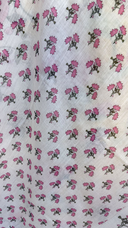 Pichwai Design Cotton Sarees