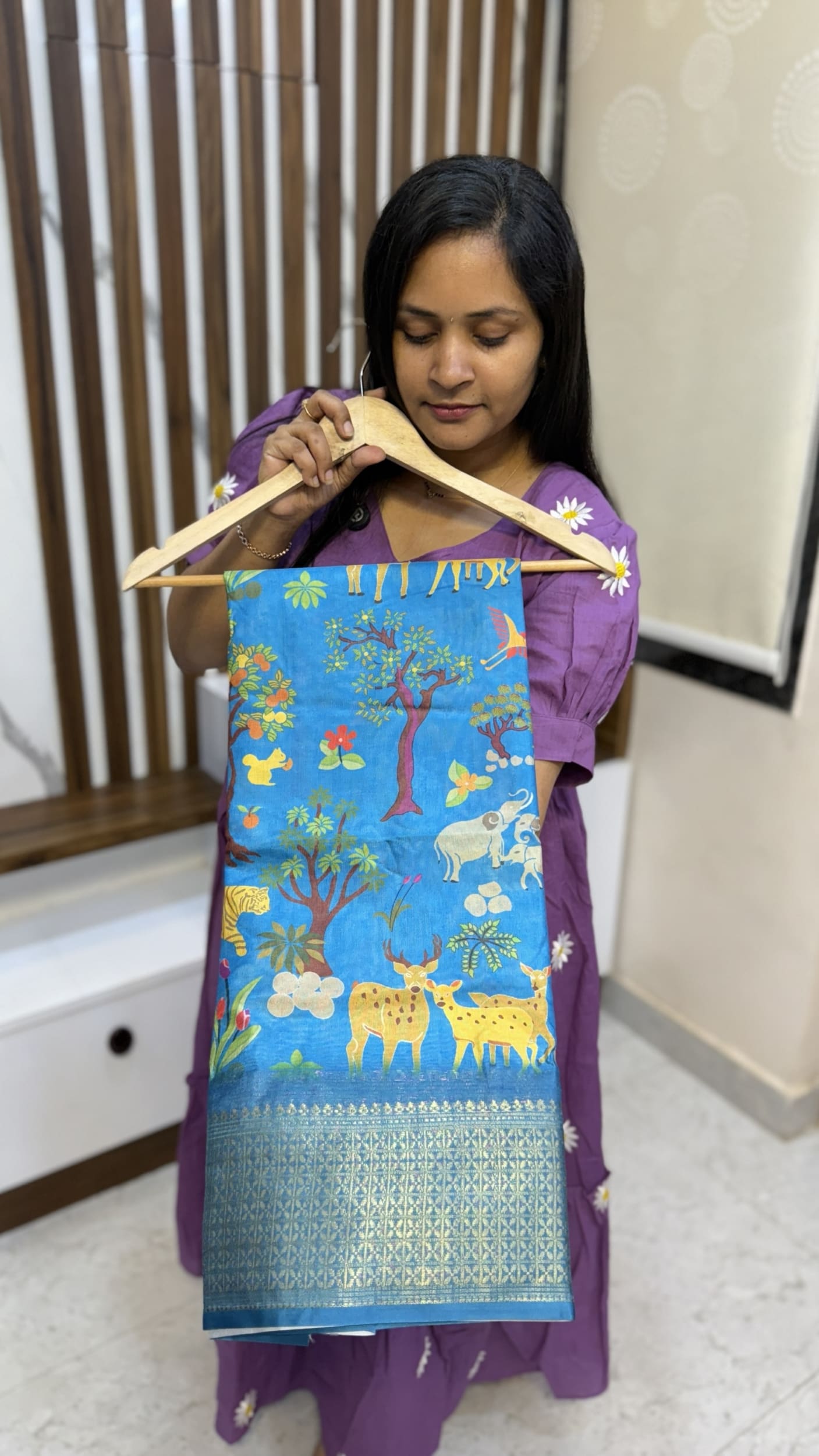 Jungle Theme Sarees