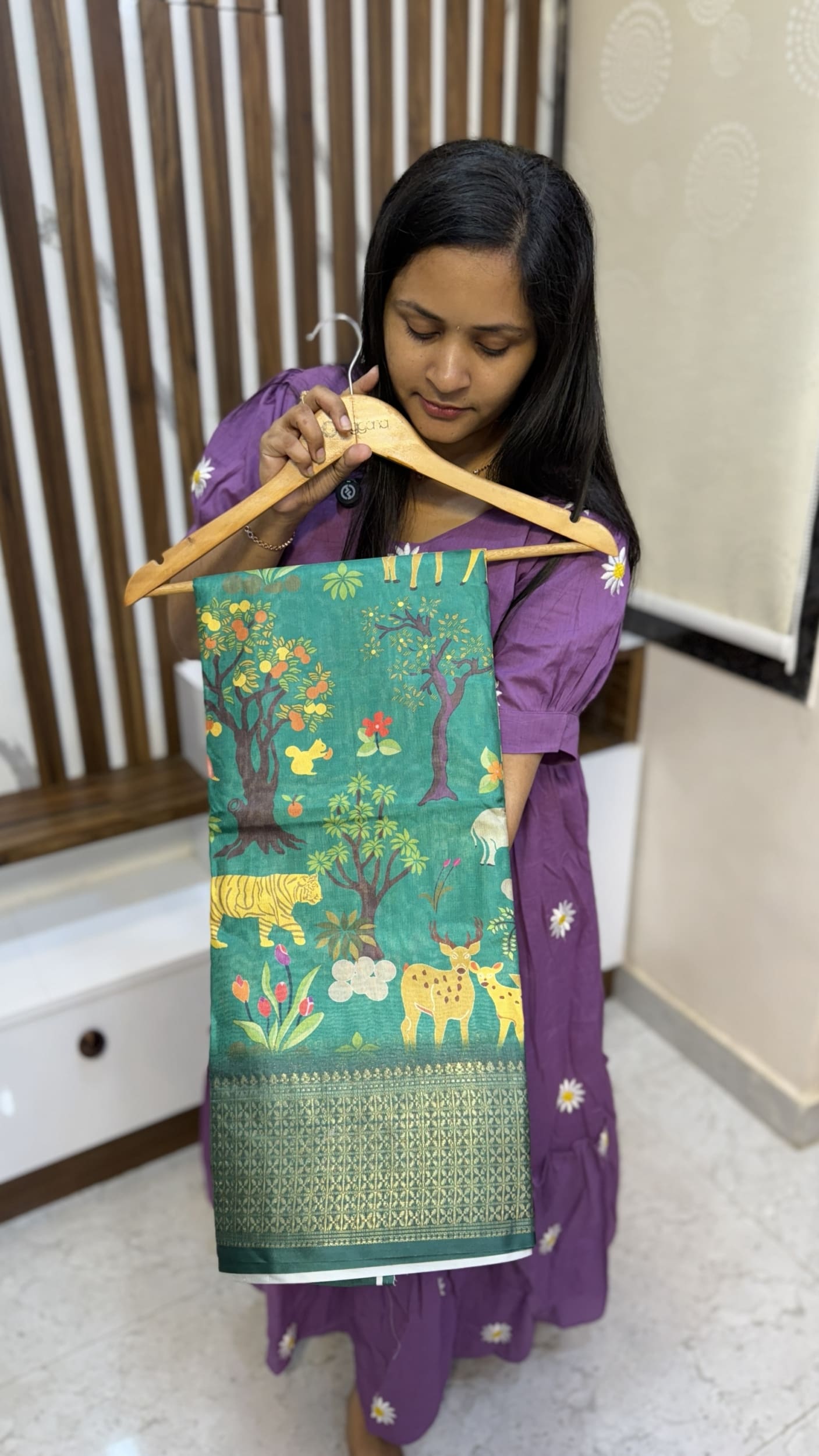 Jungle Theme Sarees