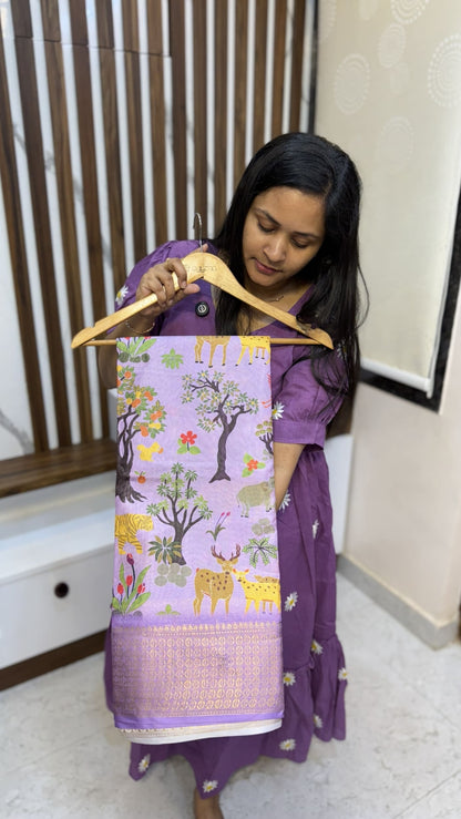 Jungle Theme Sarees