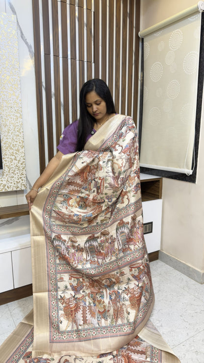 Navya Kalamkari Silk sarees