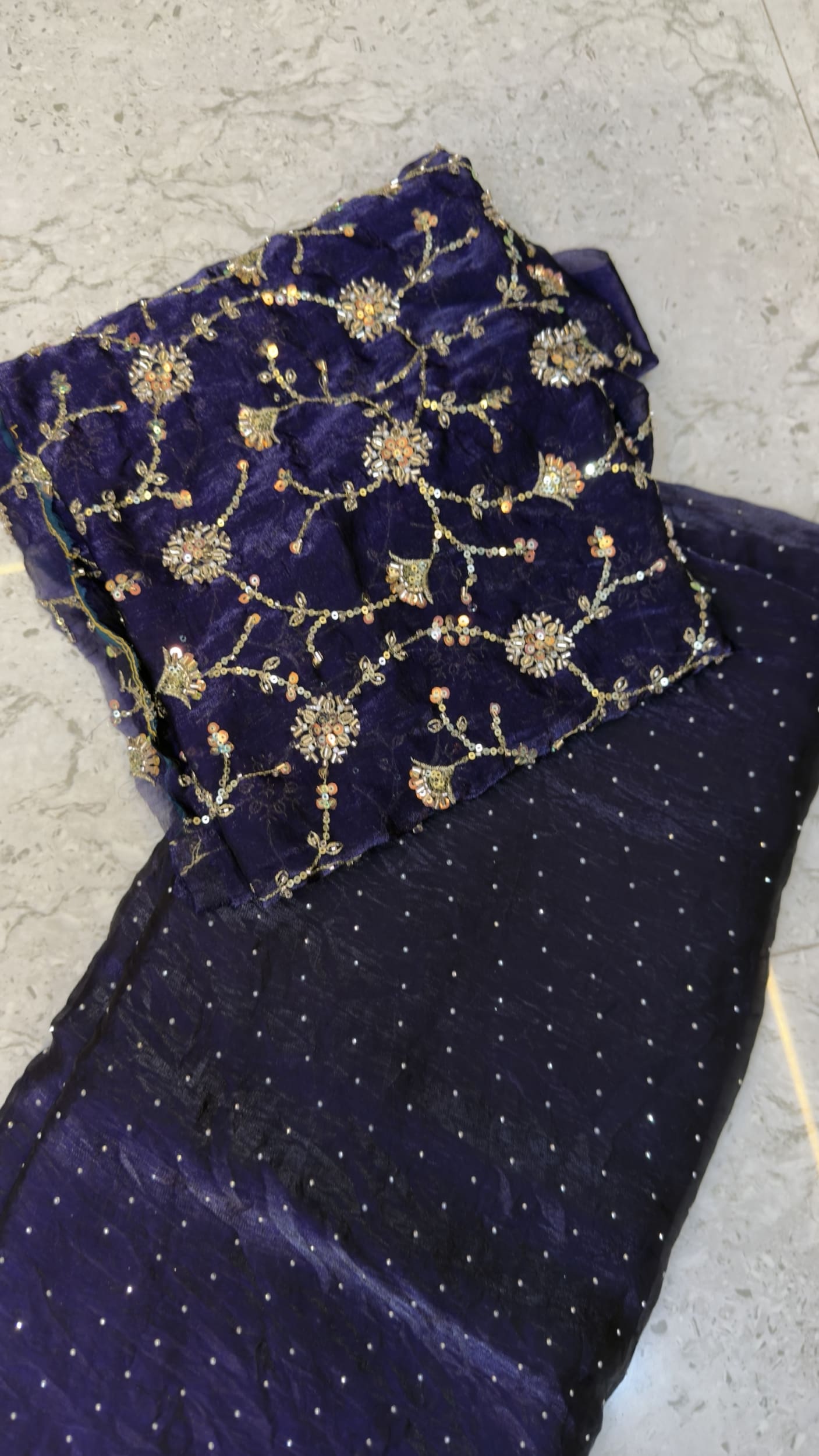 Space silk sarees