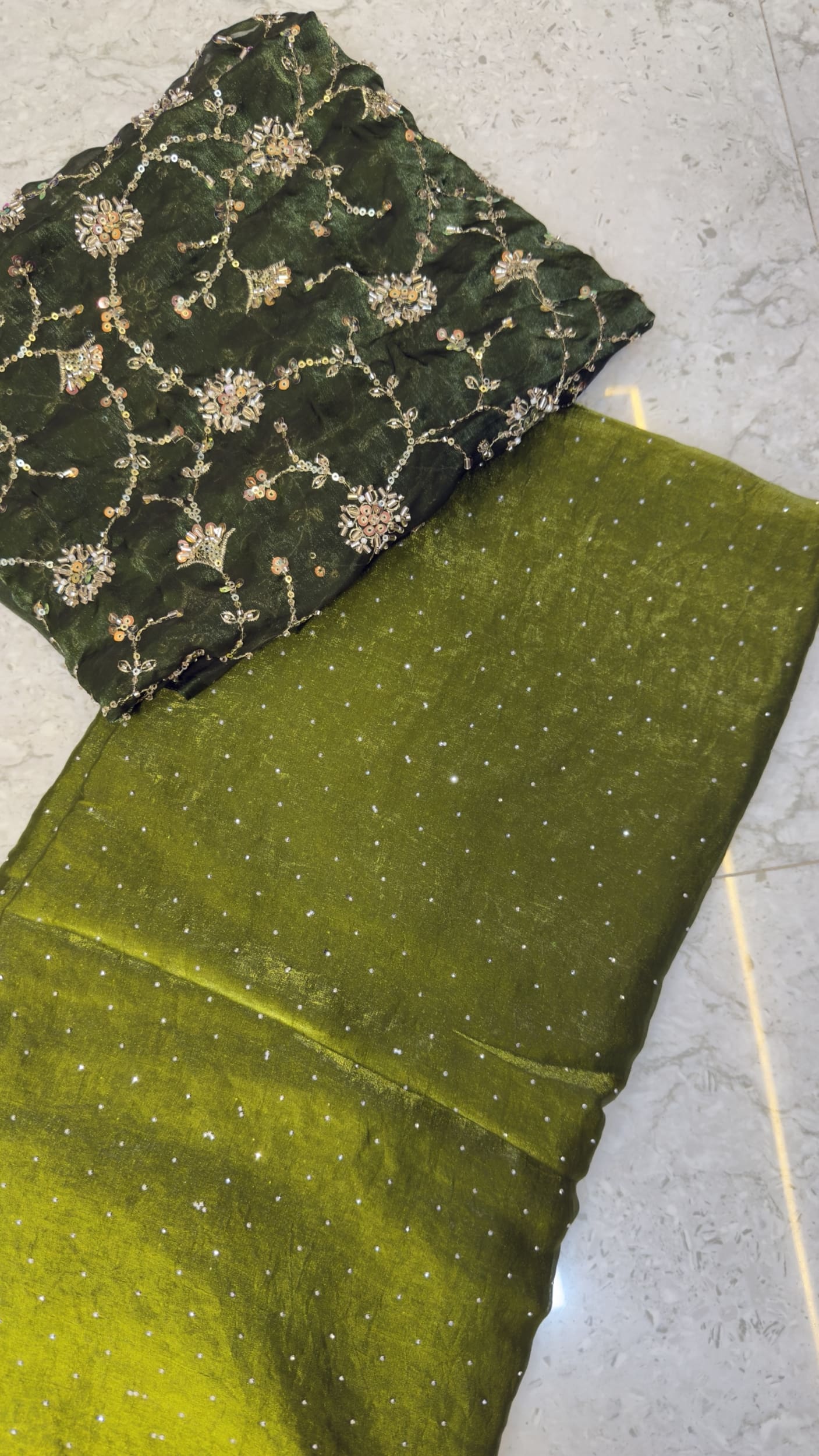 Space silk sarees