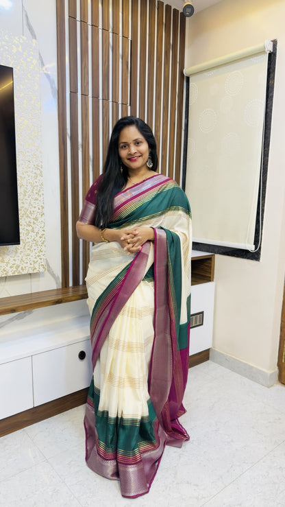 Mysore Silk Inspired Saree
