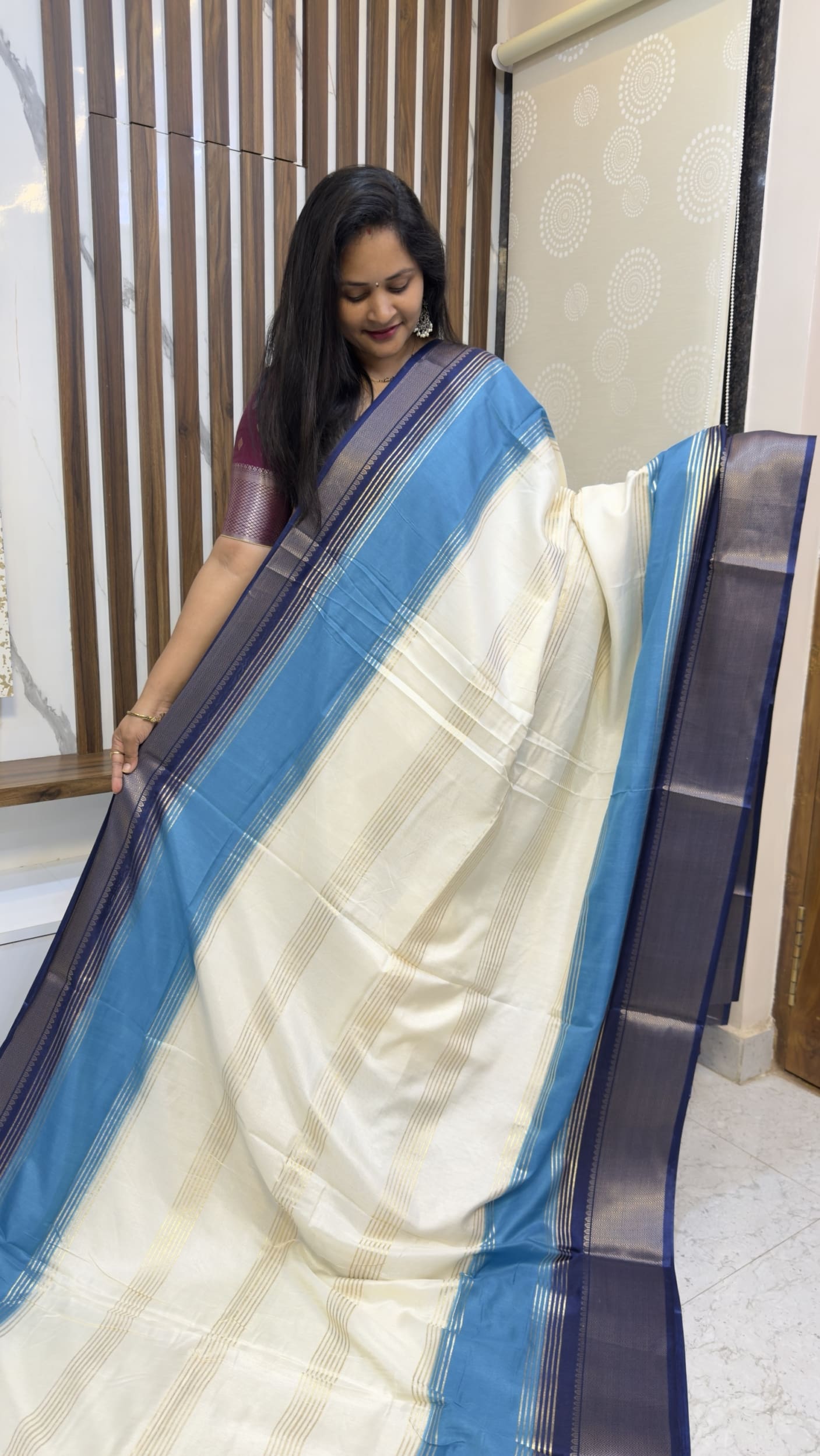 Mysore Silk Inspired Saree