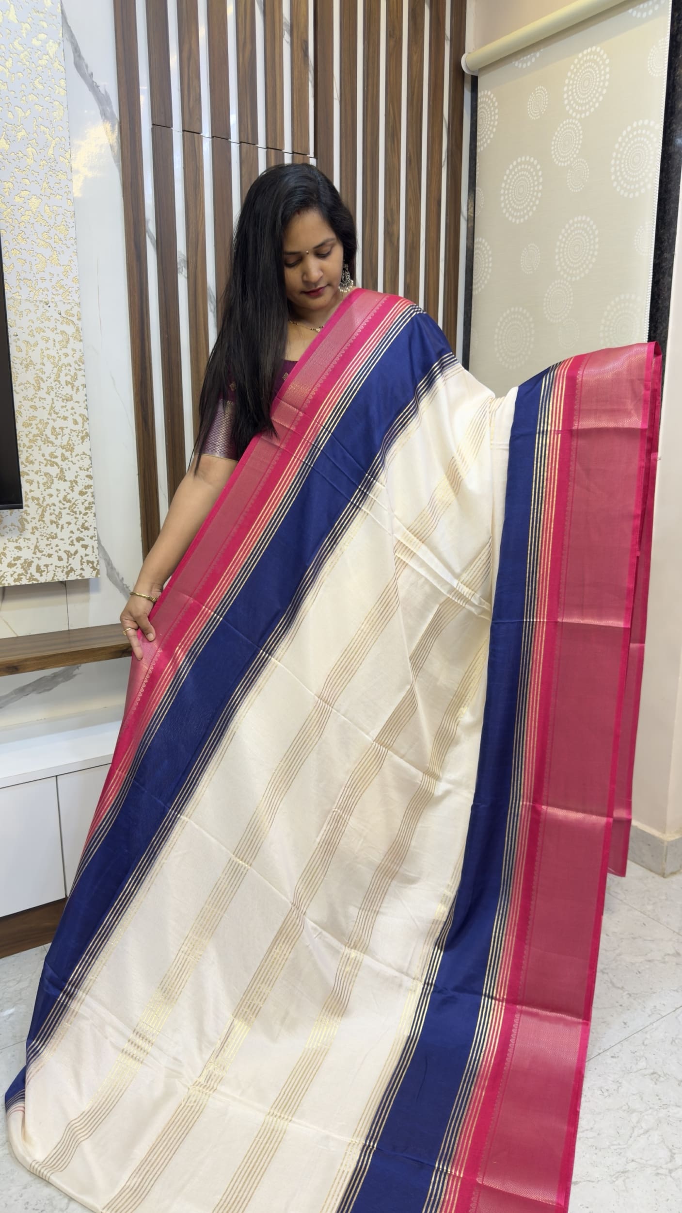Mysore Silk Inspired Saree