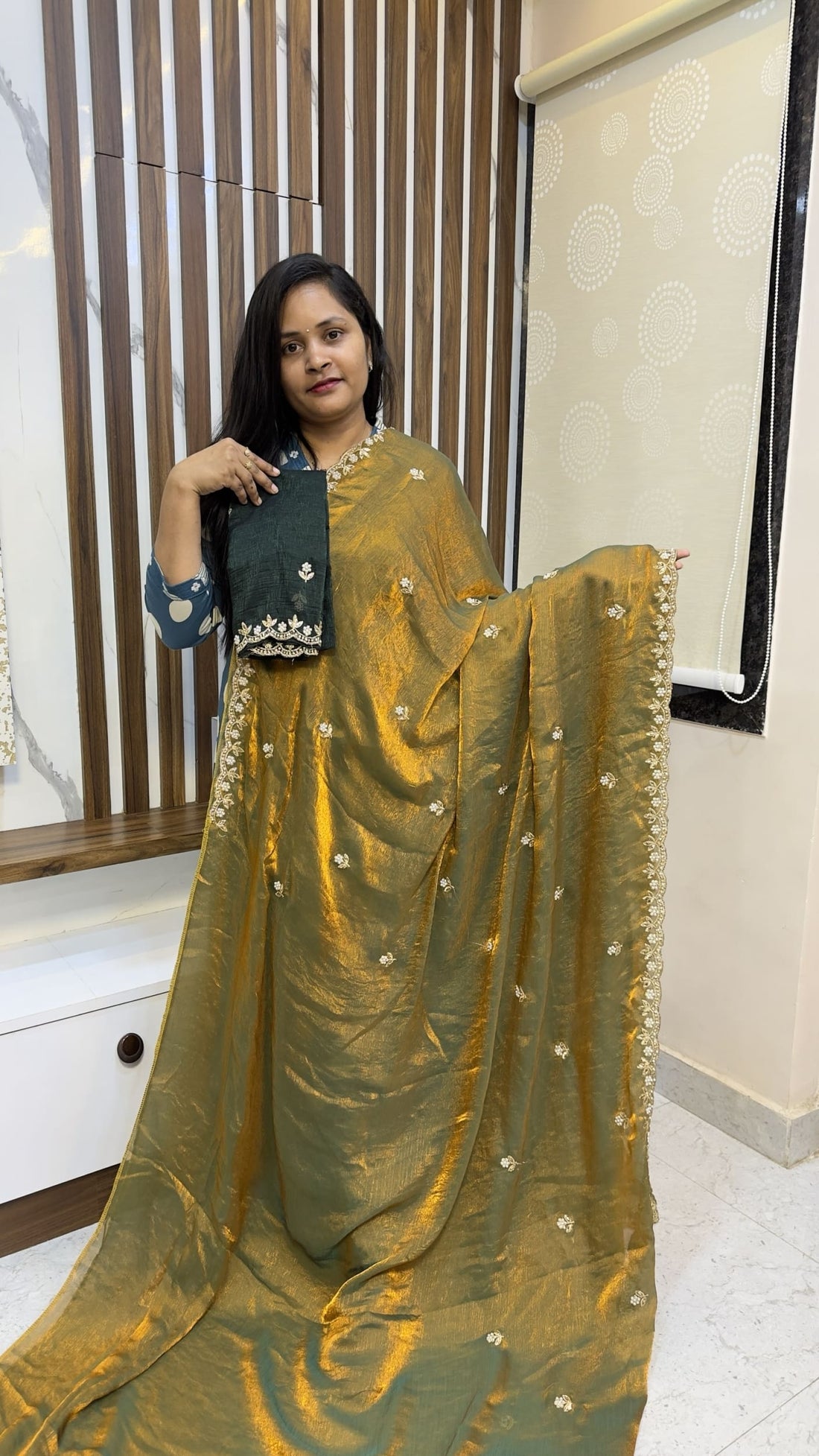 Shimmery Shine Party wear sarees