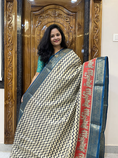Kota Checks With Madhubani Design