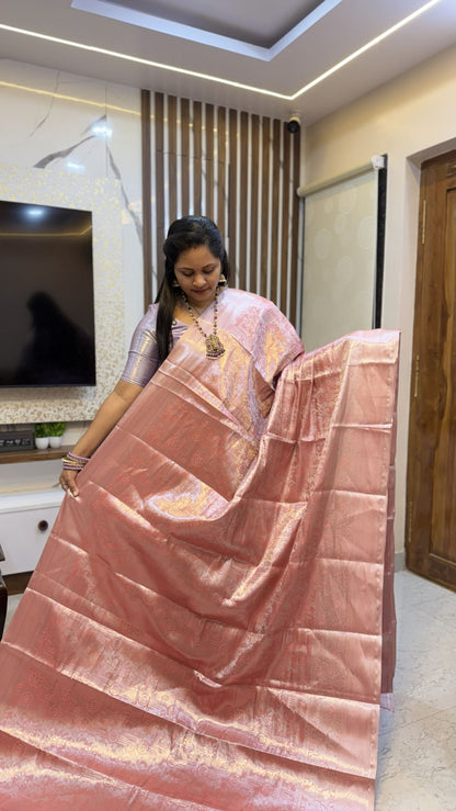 Pastel Semi Pattu sarees