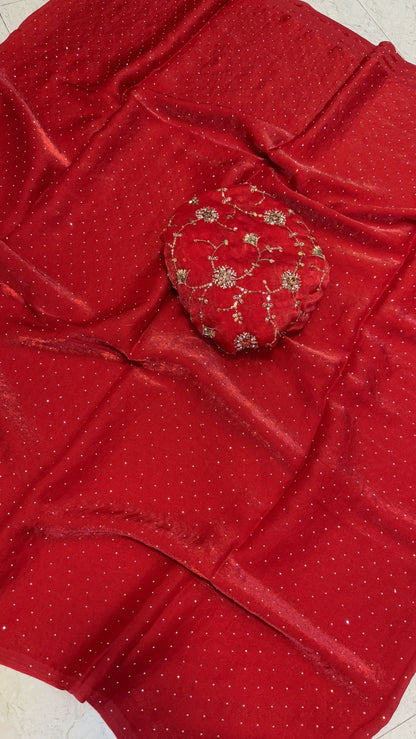 Valentine’s Day Special Saree