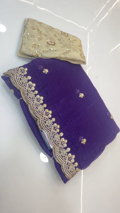 Party wear saree