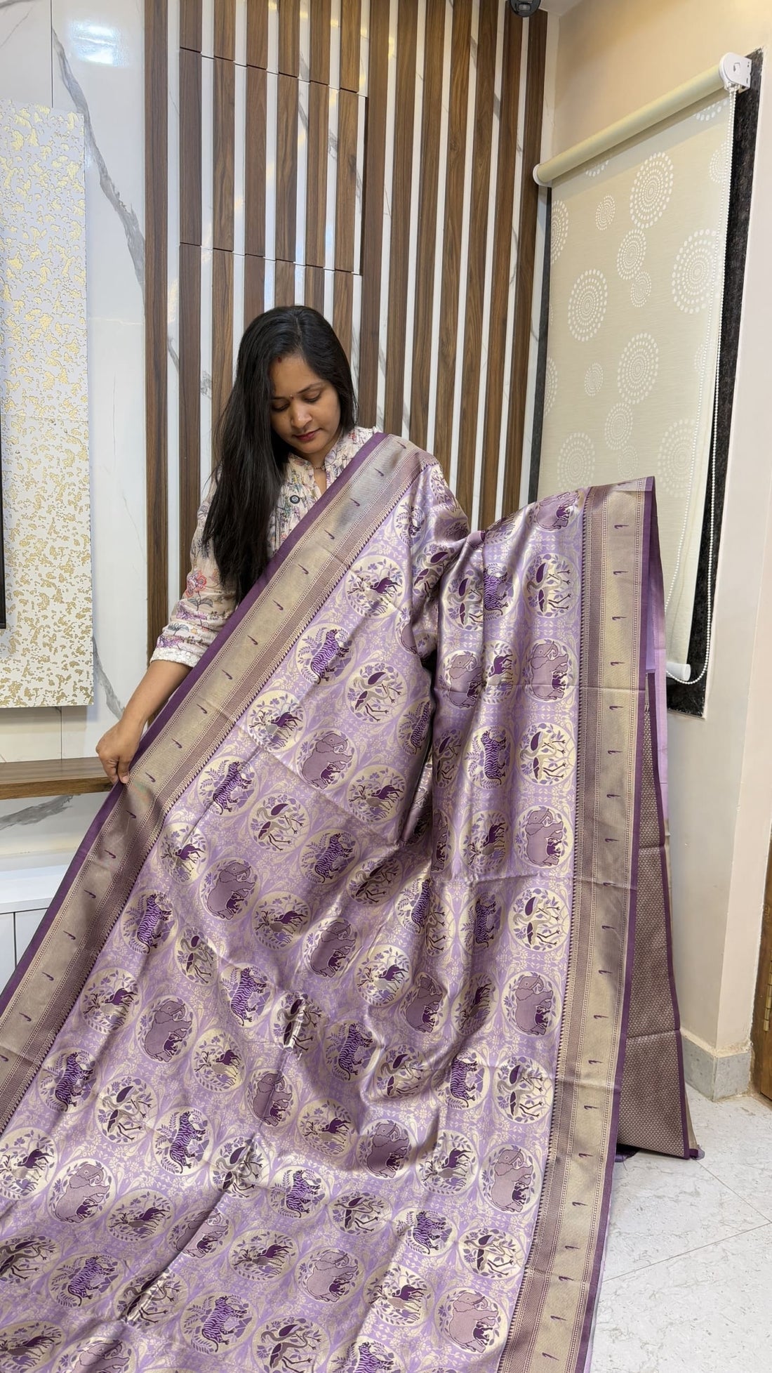 Jungle Theme Sarees