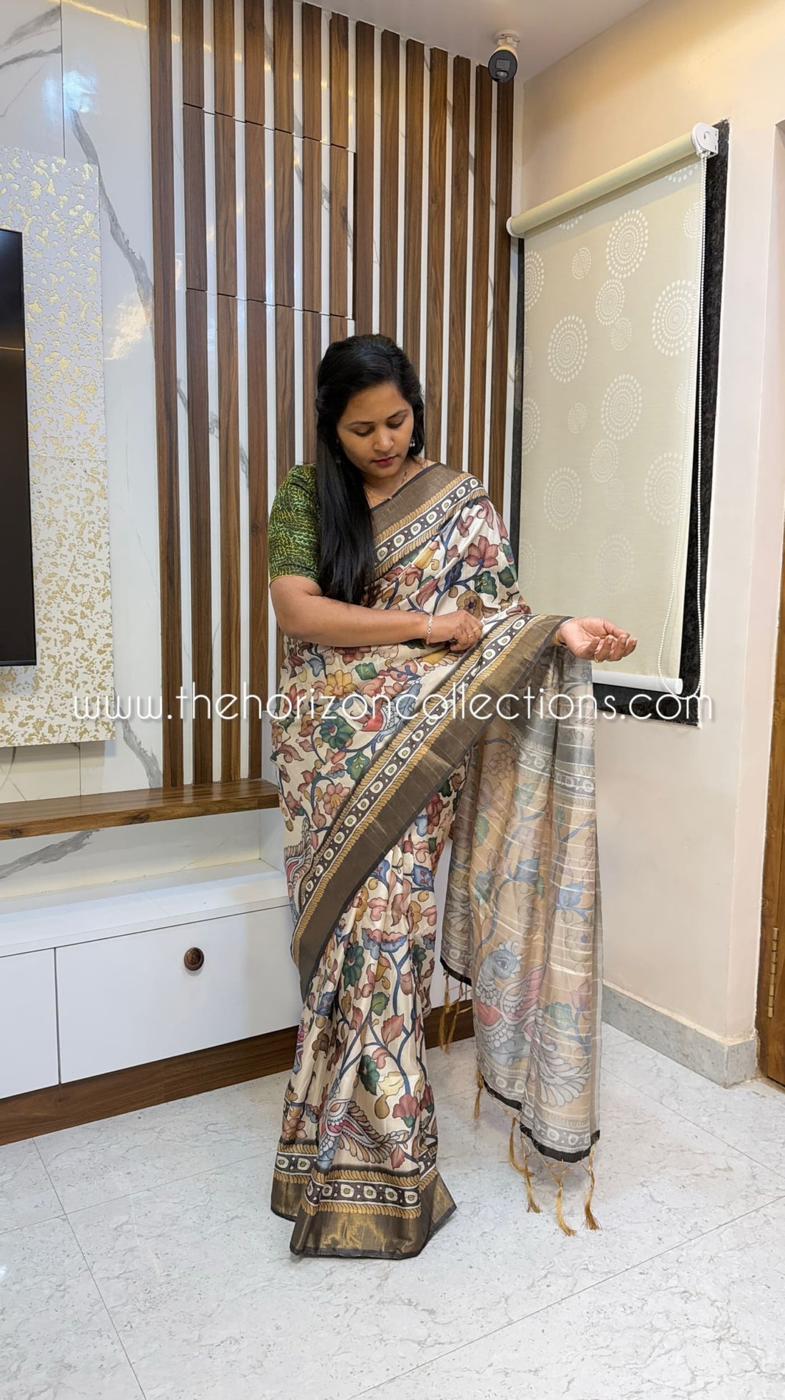Tussar kalamkari