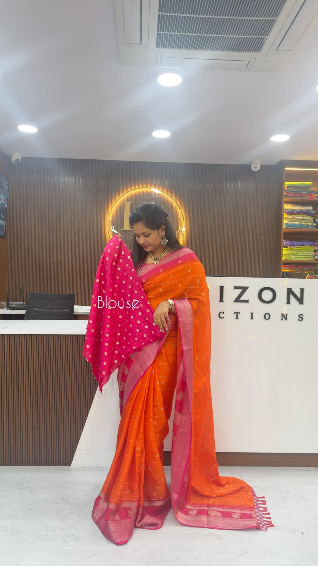 Orange Special Saree