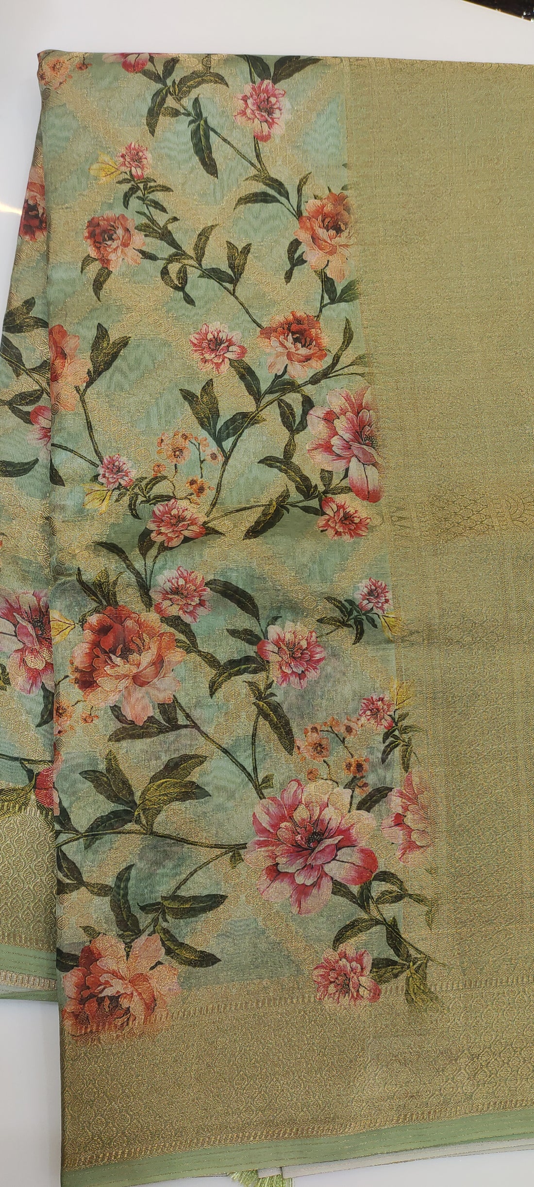 Banarasi brasso saree