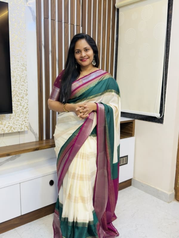 Mysore Silk Inspired Saree