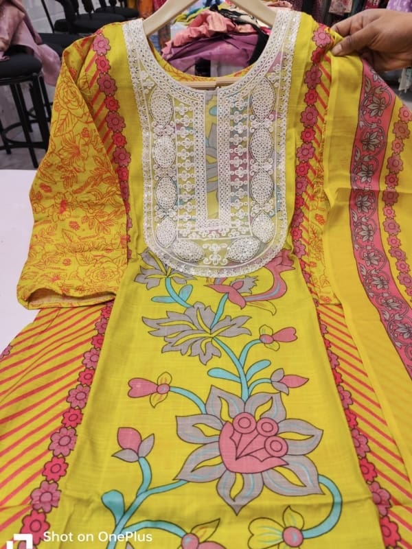 Yellow Kurta Set