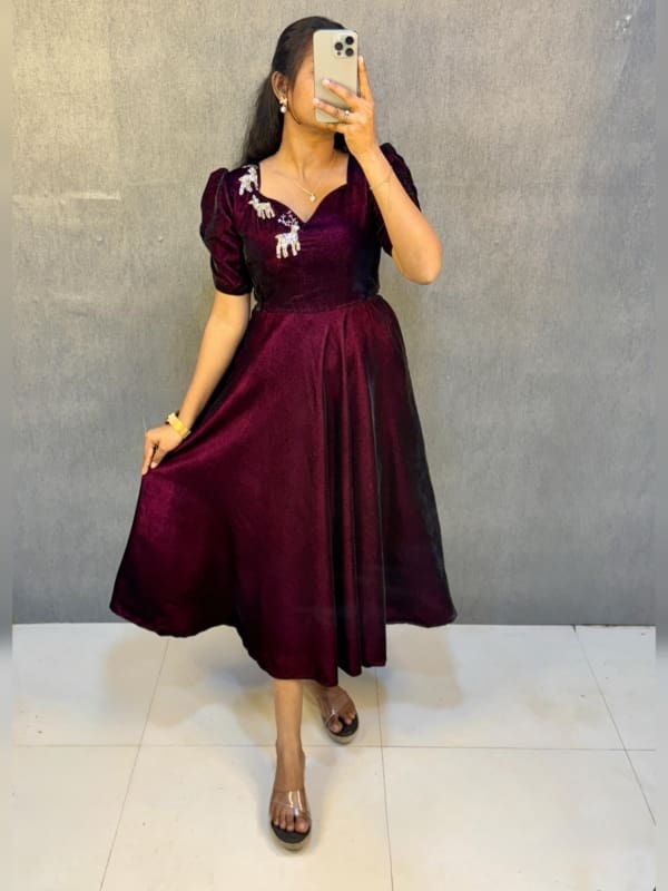 Deer Design Dress