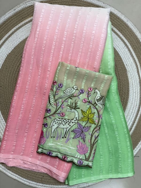 Dual Shade Sarees