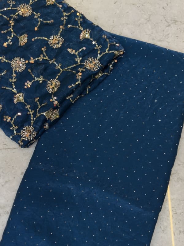 Space silk sarees