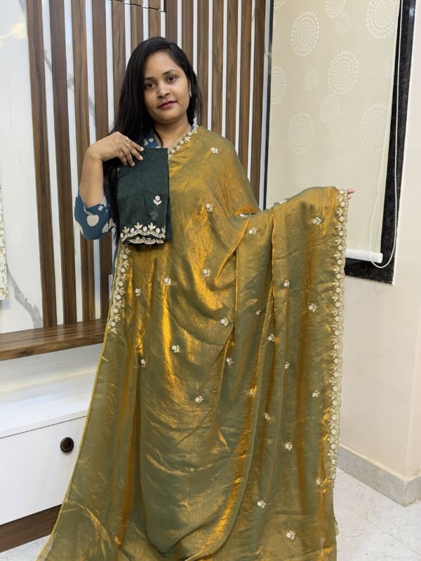 Shimmery Shine Party wear sarees