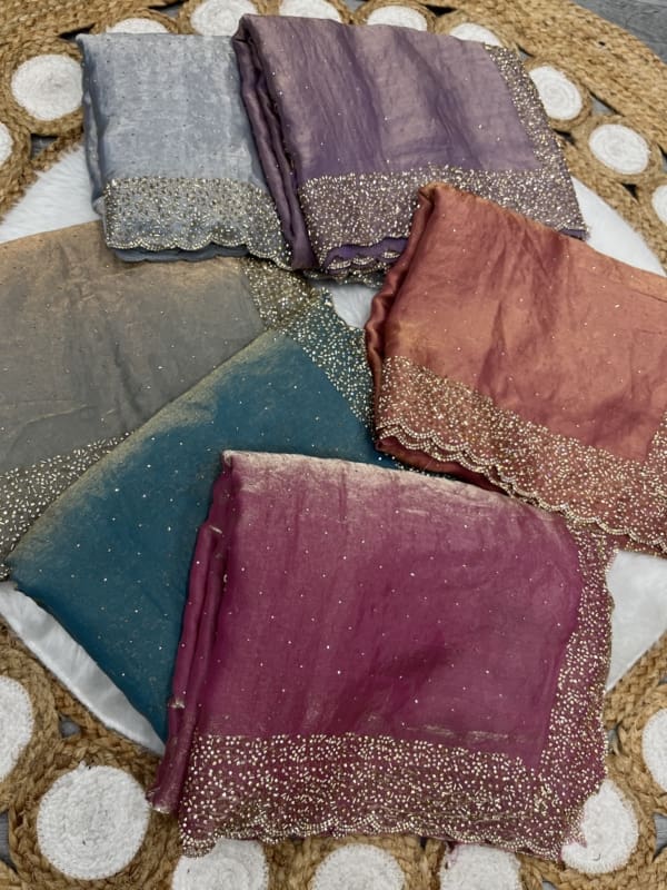 Space Silk Designer Saree