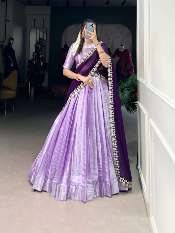 Lavender Lehenga