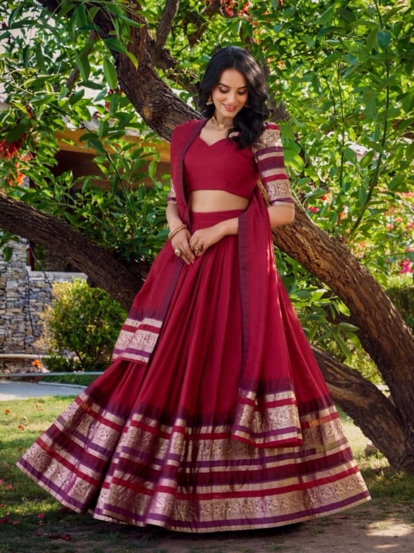 Chanderi Lehenga