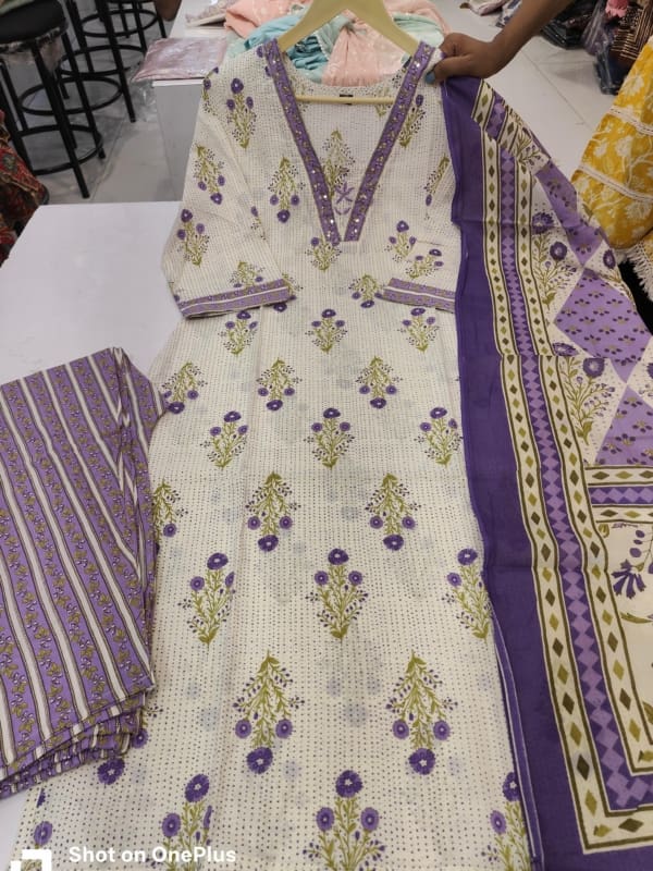 Floral Cotton 3piece Sets