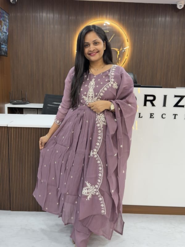 Mul Chanderi Dress