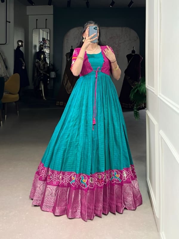 Long Frocks with Coat