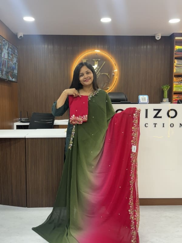 Party wear saree