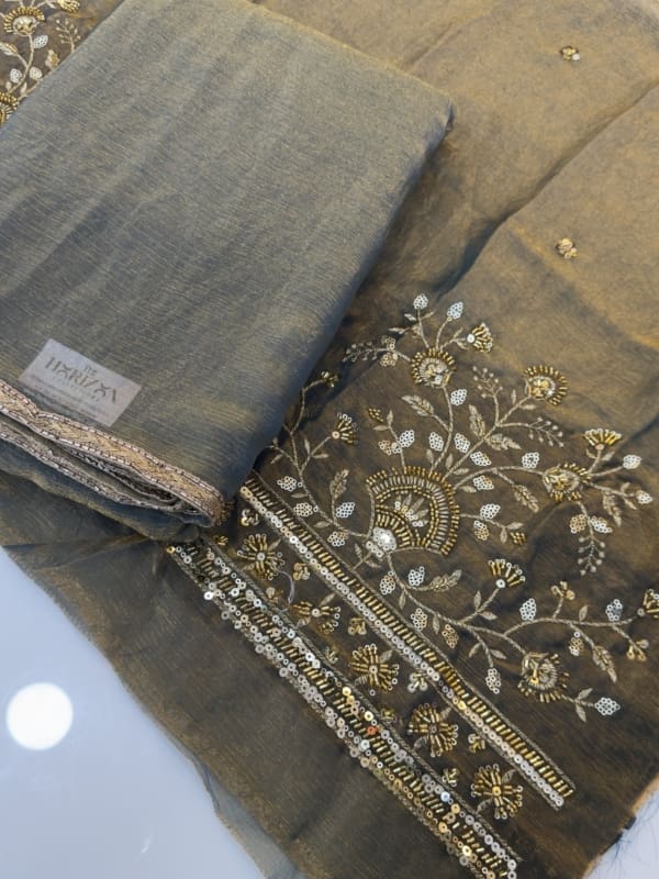Fendy silk party wear sarees